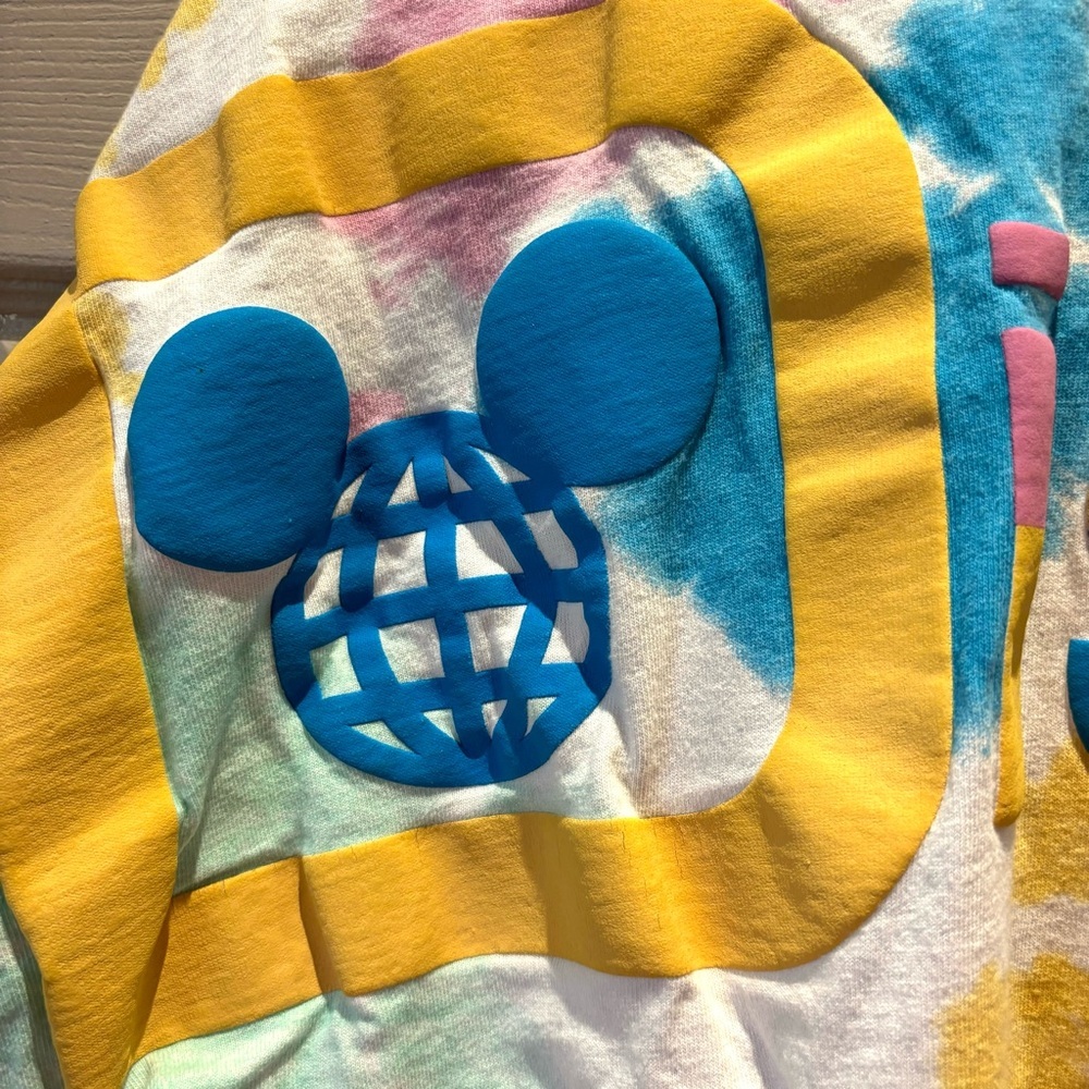 Disney Parks Walt Disney World Spirit Jersey tie-dye pastel 
SZ S. NWOT - Picture 15 of 16